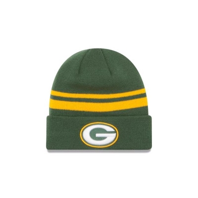 Green Bay Packers Gorra | New Era NFL Cuff Knit Beanie Mexico - Verdes